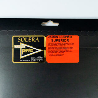 JAMÓN IBERPIÑO SUPERIOR SOLERA (fuera de norma bellota 100% ibérico)