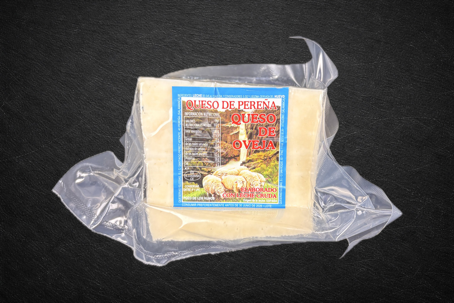 QUESO OVEJA SEMI-CURADO PEREÑA